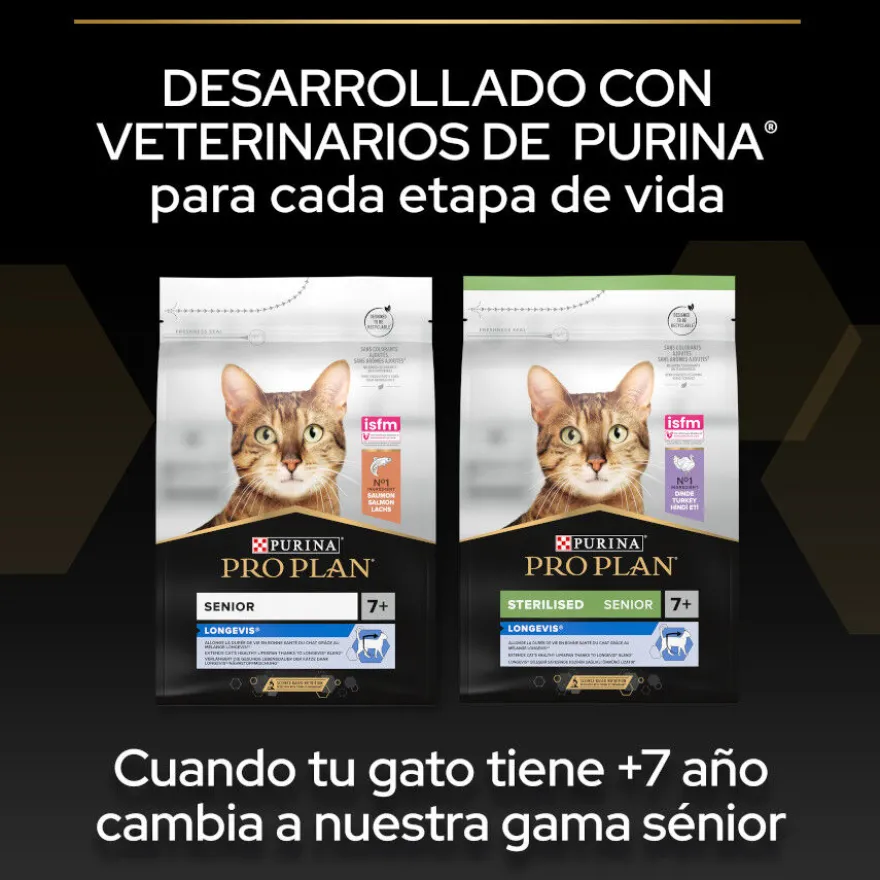 Pro Plan Adult Sterilized Salmão ração para gatos