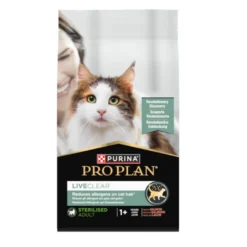 Pro Plan Live Clear Salmão Ração esterilizada para gatos adultos