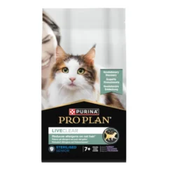 Pro Plan Live Clear Sterilized Ração Peru para gatos seniores