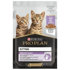 Pro Plan NutriSavour Feline Junior Peru saqueta em molho