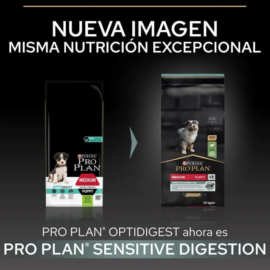 Pro Plan OptiDigest Puppy Medium ração