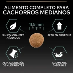Pro Plan OptiDigest Puppy Medium ração