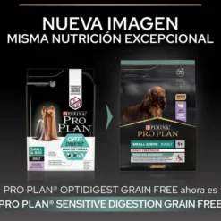 Pro Plan Optidigest Small & Mini Peru ração para cães