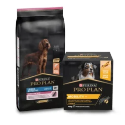 Pro Plan Pack de Ração e Suplemento para Cães de Porte Grande com Pele Sensível