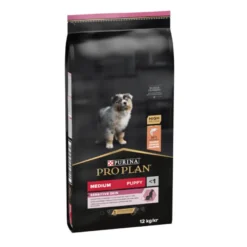 Pro Plan Puppy Medium Salmão Peles Sensíveis ração para cães