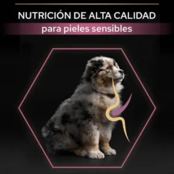 Pro Plan Puppy Medium Salmão Peles Sensíveis ração para cães