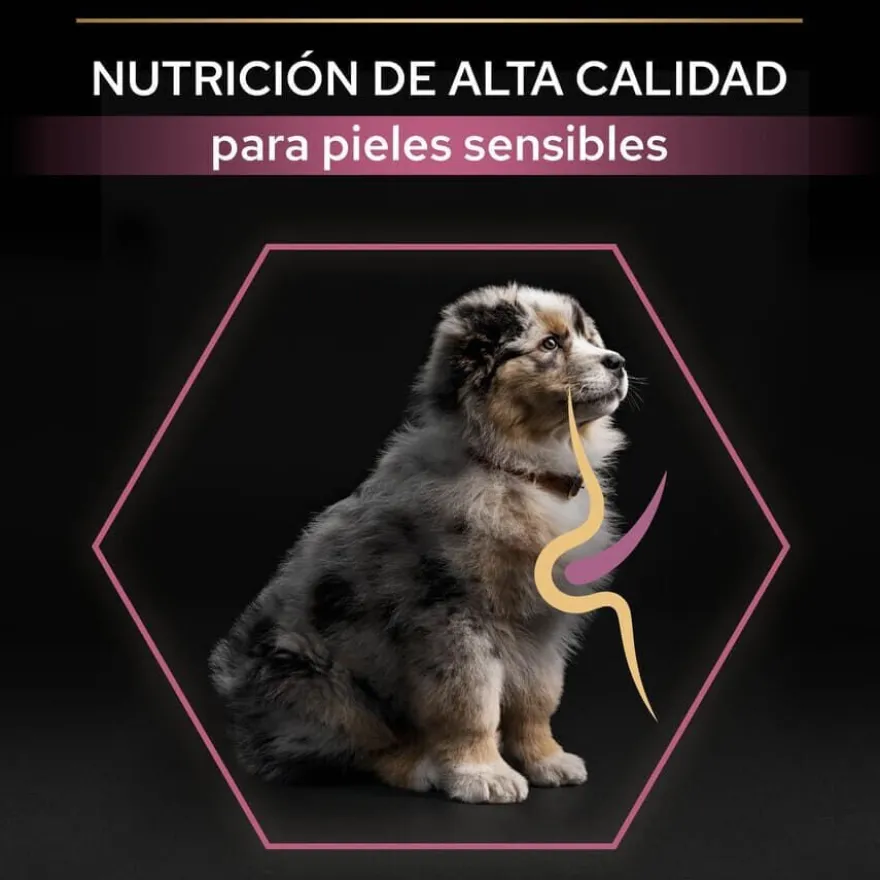 Pro Plan Puppy Medium Salmão Peles Sensíveis ração para cães