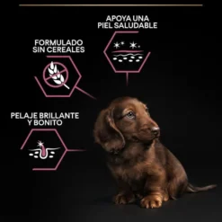 Pro Plan Puppy Small & Mini OptiDerma Salmão ração