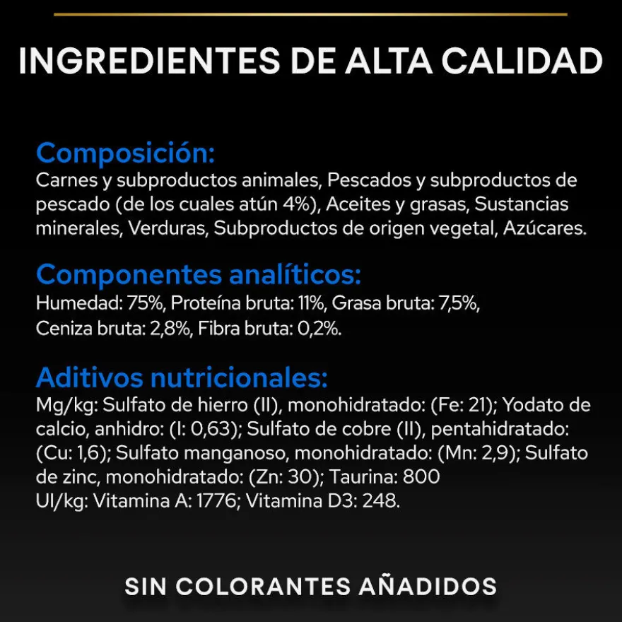 Pro Plan Senior Longevis Mousse de Atum em lata para gatos