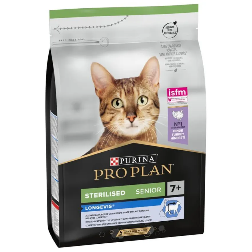 Pro Plan Senior Sterilized Peru ração para gatos