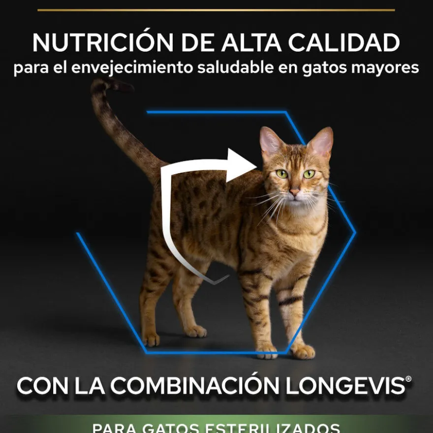 Pro Plan Senior Sterilized Peru ração para gatos