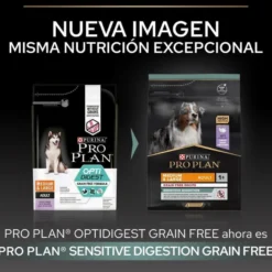 Pro Plan Sensitive Digestion Medium & Large Ração de peru para cães