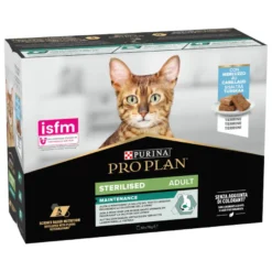 Pro Plan Sterilised Adult Multipack Bacalhau em terrina para gatos