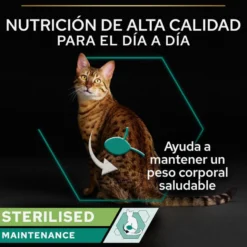 Pro Plan Sterilised Adult Salmão e Atum em terrina para gatos