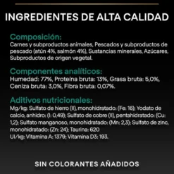 Pro Plan Sterilised Adult Salmão e Atum em terrina para gatos