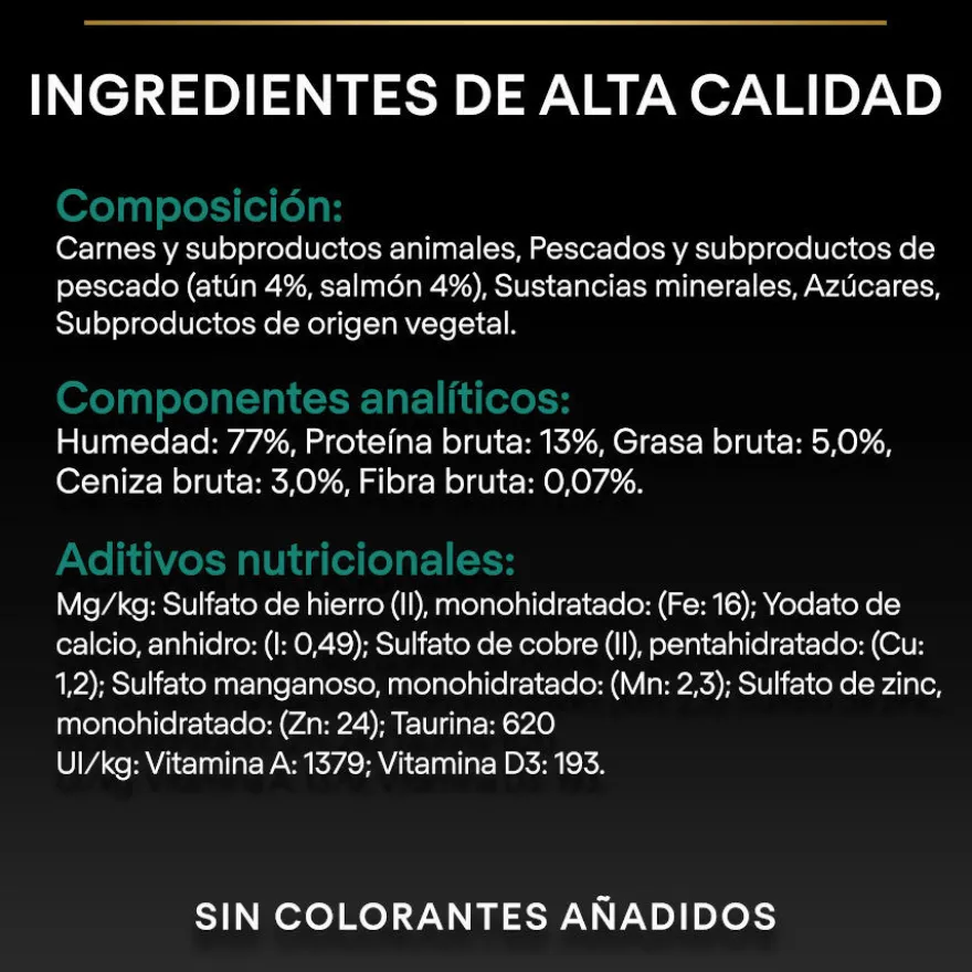 Pro Plan Sterilised Adult Salmão e Atum em terrina para gatos