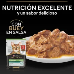 Pro Plan Sterilised Maintenance saquetas com vaca em molho para gatos