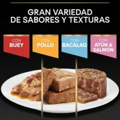 Pro Plan Sterilised Maintenance saquetas com vaca em molho para gatos