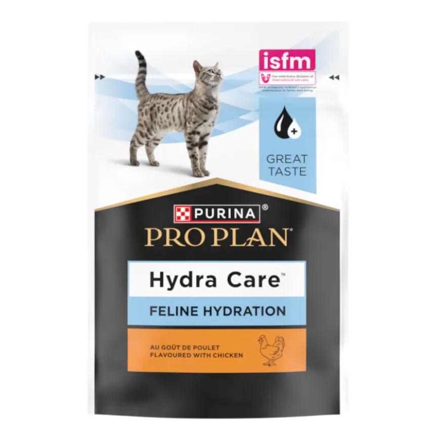 Pro Plan Veterinary diets Hydra Care Suplemento hidratante húmido de frango para gatos