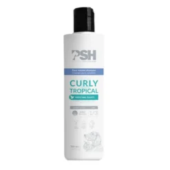 PSH Curly Shampoo Tropical para cabelos encaracolados de cães e gatos