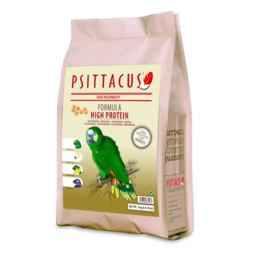 Psittacus Alta Proteína ração para pássaros