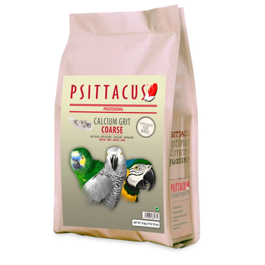 Psittacus Calcium Grit Coarse complemento de cálcio para aves