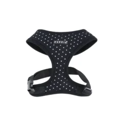 Puppia Dotty Peitoral Preto para cães