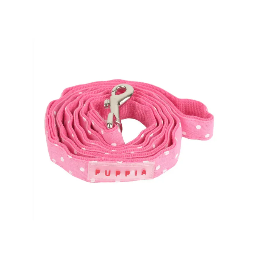 Puppia Dotty Trela Rosa para cães