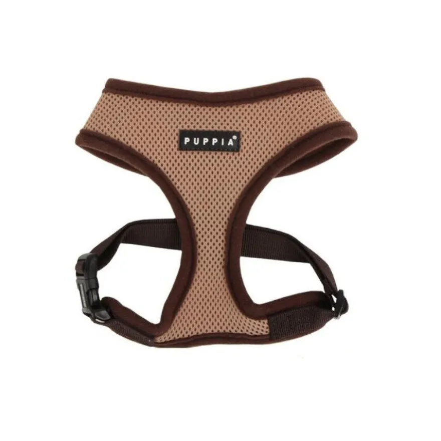 Puppia Soft Peitoral Bege para cães