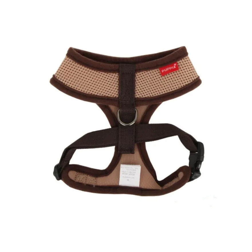 Puppia Soft Peitoral Bege para cães