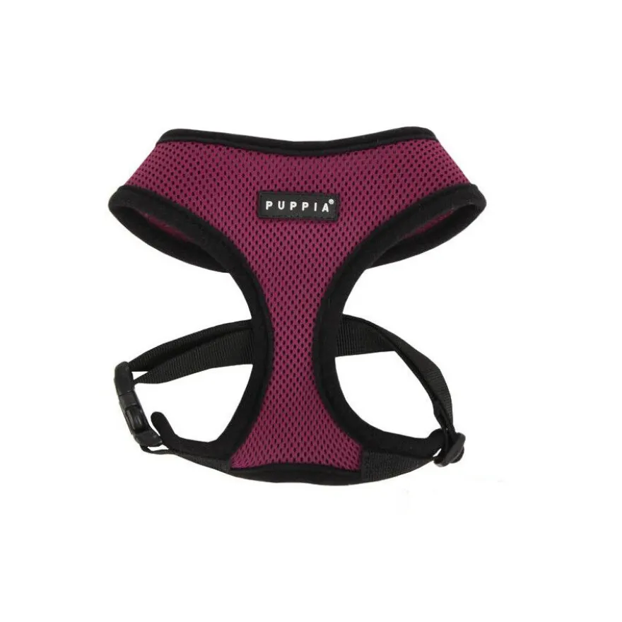 Puppia Soft Peitoral Roxo para cães