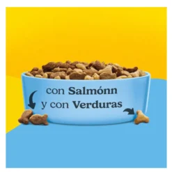 Purina Friskies Ração para Gato Adulto com Salmão e Legumes