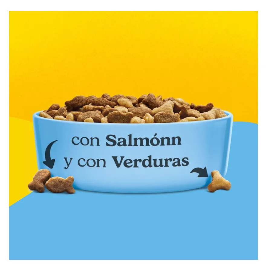 Purina Friskies Ração para Gato Adulto com Salmão e Legumes