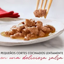 Purina Gourmet Mon Petit Seleção Aves com molho em saqueta para gatos