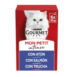 Purina Gourmet Mon Petit Seleção de Peixes em molho