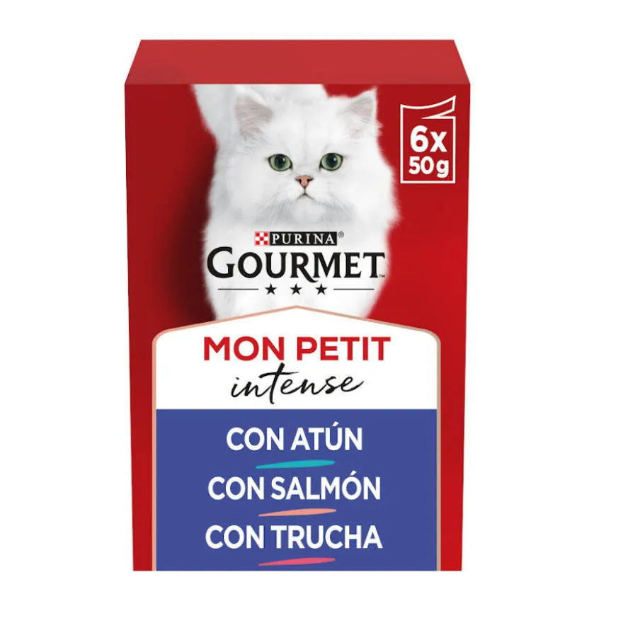 Purina Gourmet Mon Petit Seleção de Peixes em molho