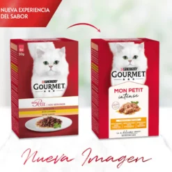Purina Gourmet Mon Petit Seleção de Peixes em molho