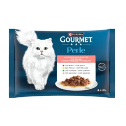 Purina Gourmet Perle Láminas saquetas em molho para gatos