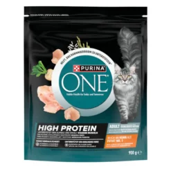 Purina ONE High Protein Esterilizado Ração de frango para gatos