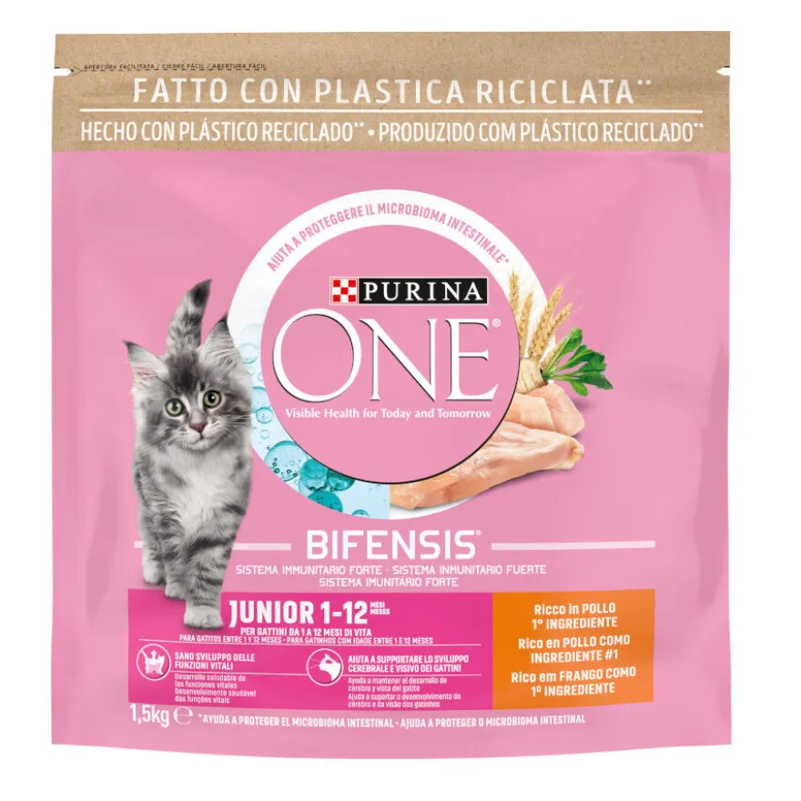 Purina One Junior Bifensis Frango ração para gatos