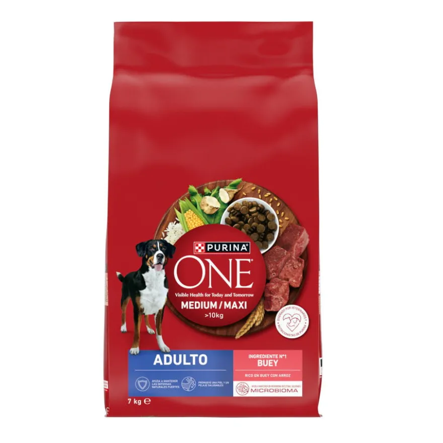 Purina ONE Medium/Maxi Adulto Beef Ração para cães