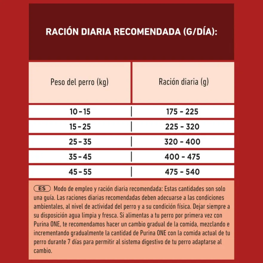 Purina ONE Medium/Maxi Adulto Frango Ração para cães