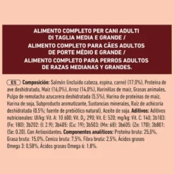 Purina ONE Medium/Maxi Adult Salmão Ração para cães