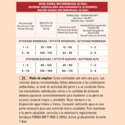 Purina One Mini Active Frango ração para cães