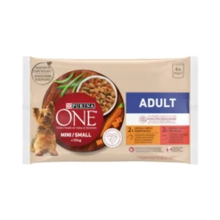 Purina One Mini Adult Frango e Boi saqueta para cães