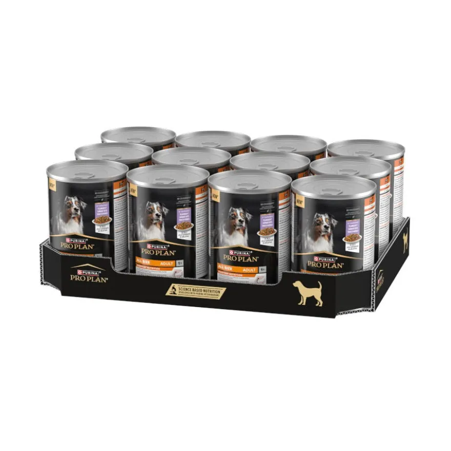 Purina Pro Plan Comida húmida de peru em lata para cães