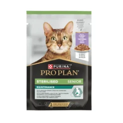 Purina Pro Plan Comida húmida de peru em lata para gatos sénior esterilizados