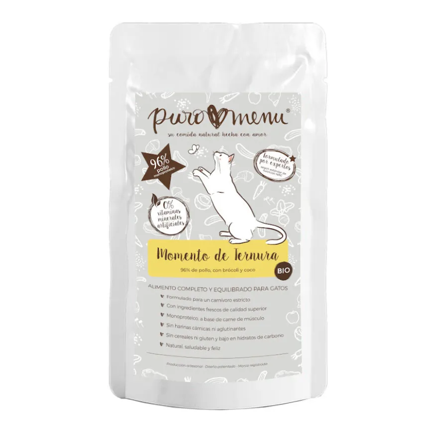Puro Menu Bio Sachê Momento de Ternura para gatos