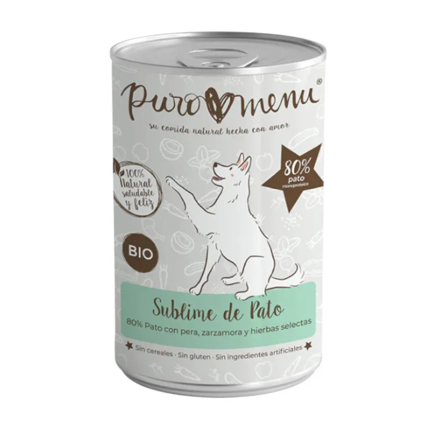 Puromenu Sublime Bio Lata de pato para cães