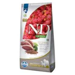 Ração para cães Farmina N&D esterilizada com quinoa e pato